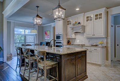 Interior of a modern kitchen