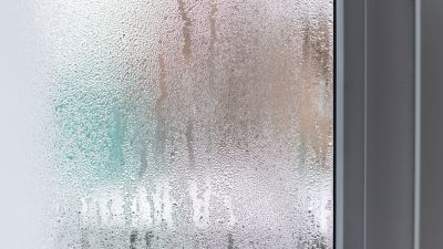 frosty window